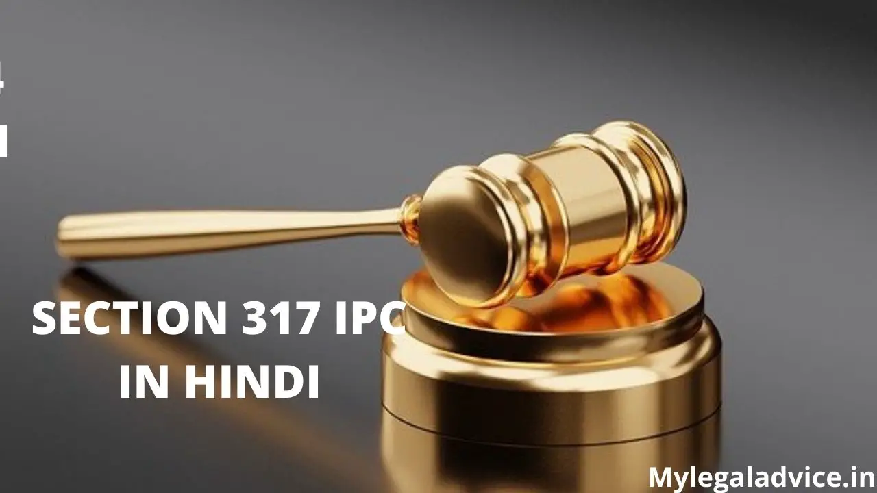 SECTION 317 IPC IN HINDI