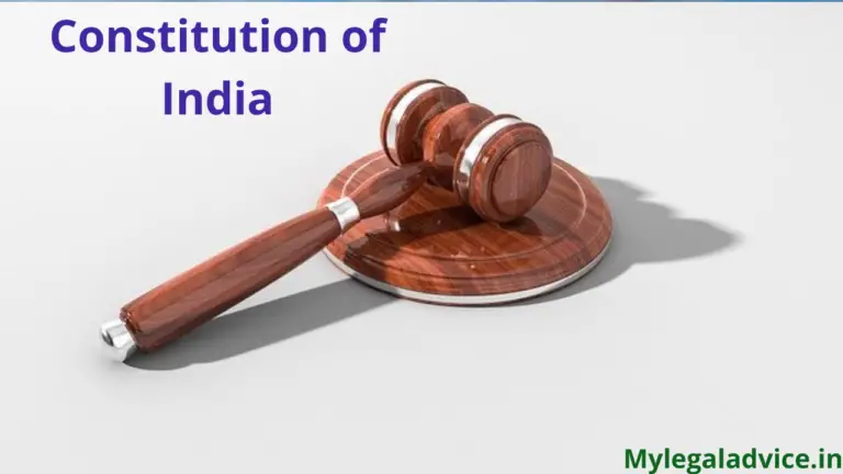 Constitution of india list of all articles